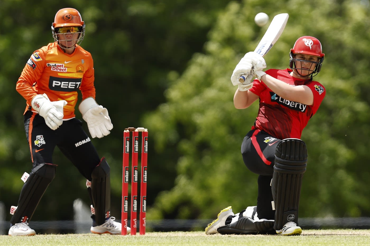 Erica Kershaw hammered 34 not out off 18 balls