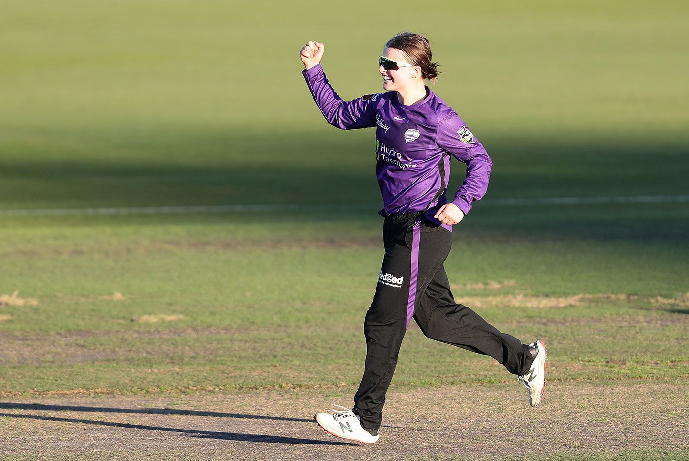Amy Smith struck twice in an over