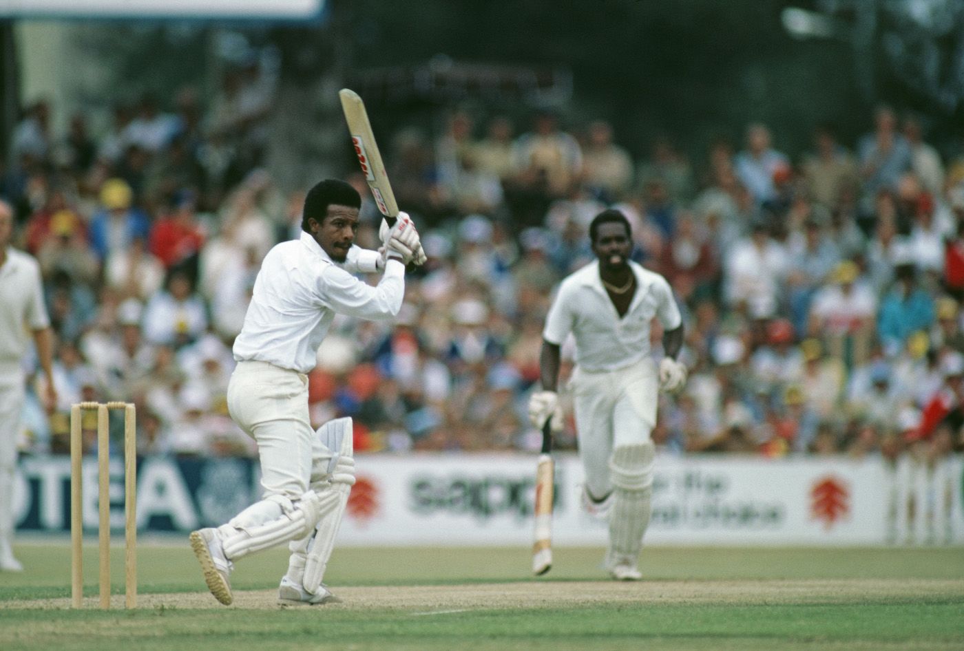 David Murray of the rebel West Indies XI bats during a one-day match against South Africa in Durban