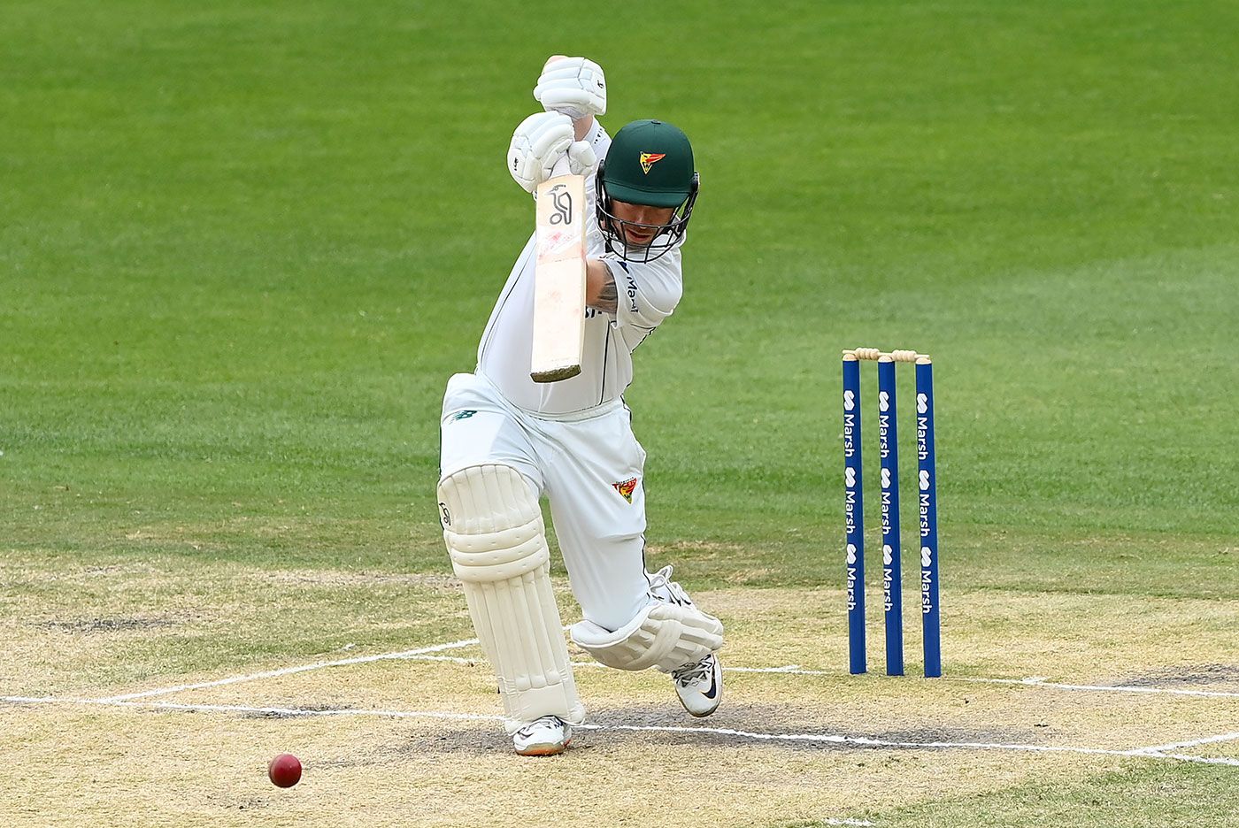 Jake Doran guided Tasmania to victory