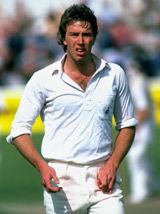 Derek Pringle with the ball in his hands
