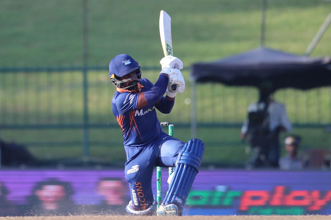 Ashen Bandara's cameo gave Kandy Falcons a strong finish