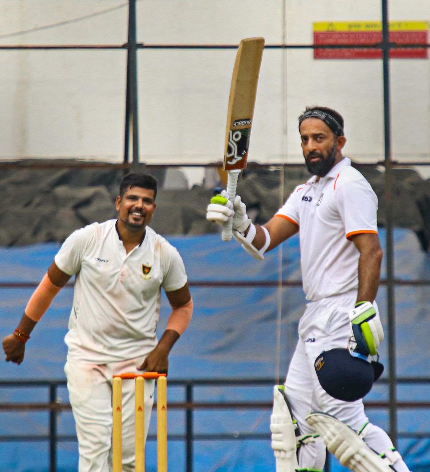 Faiz Fazal waged a lone battle for Vidarbha, scoring his 23rd first-class century