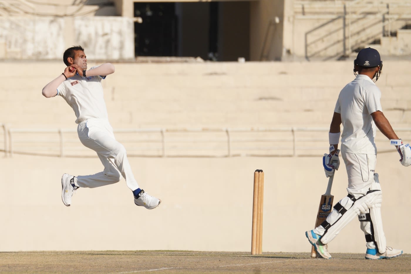 Siddarth Kaul in full flight