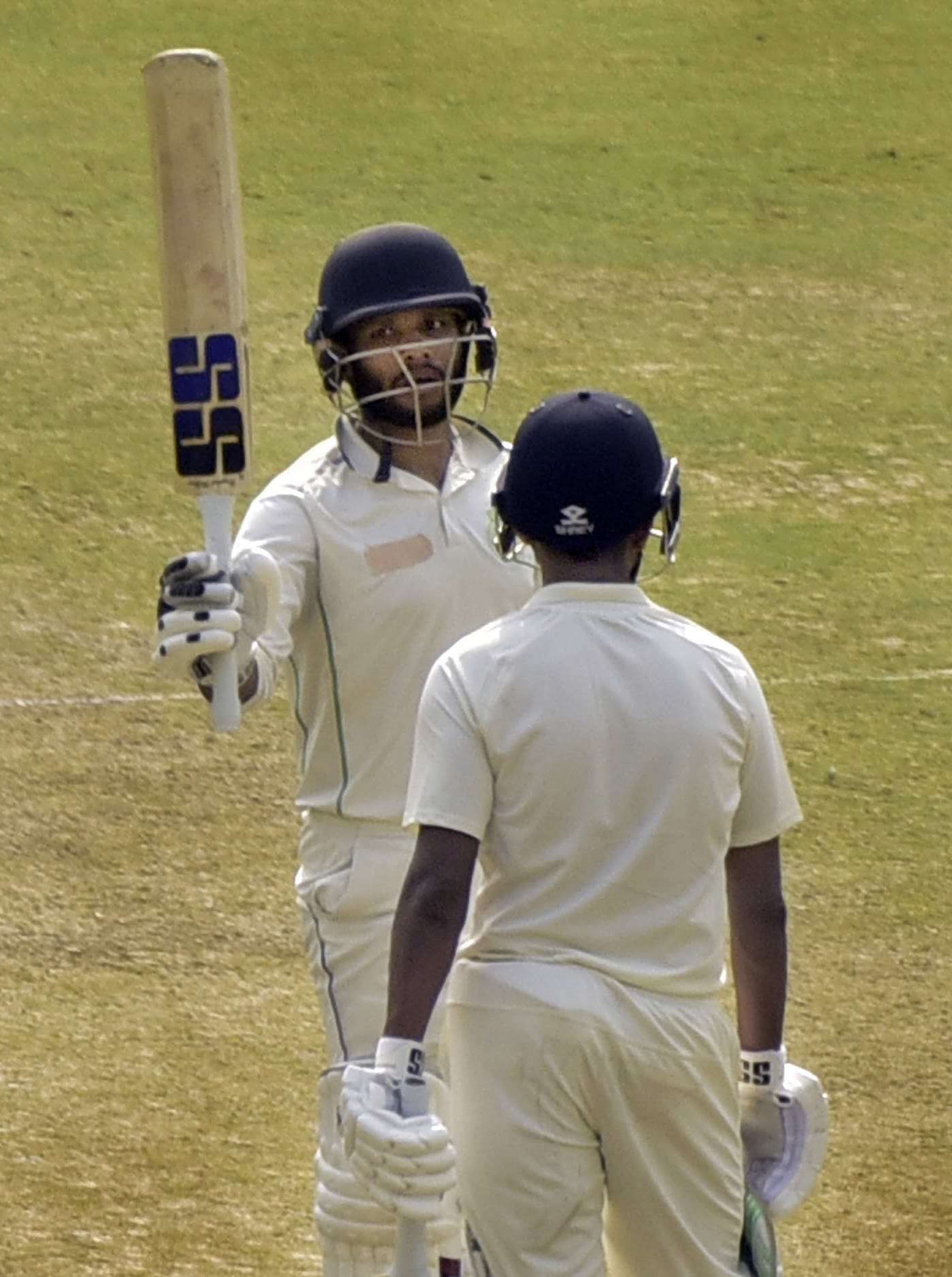 Ganesh Satish brings up his 150