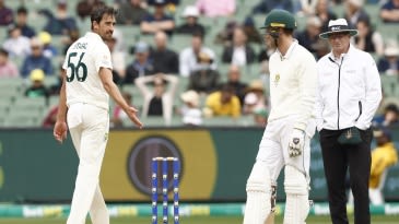 Starc on de Bruyn's backing up: 'Absolutely taking the mickey'