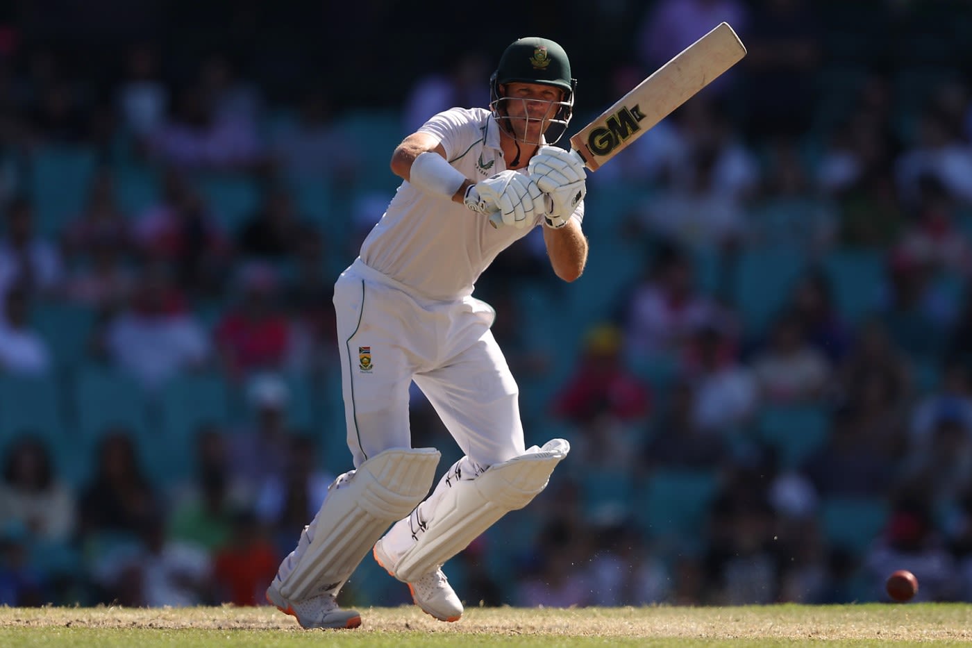 Sarel Erwee works through midwicket