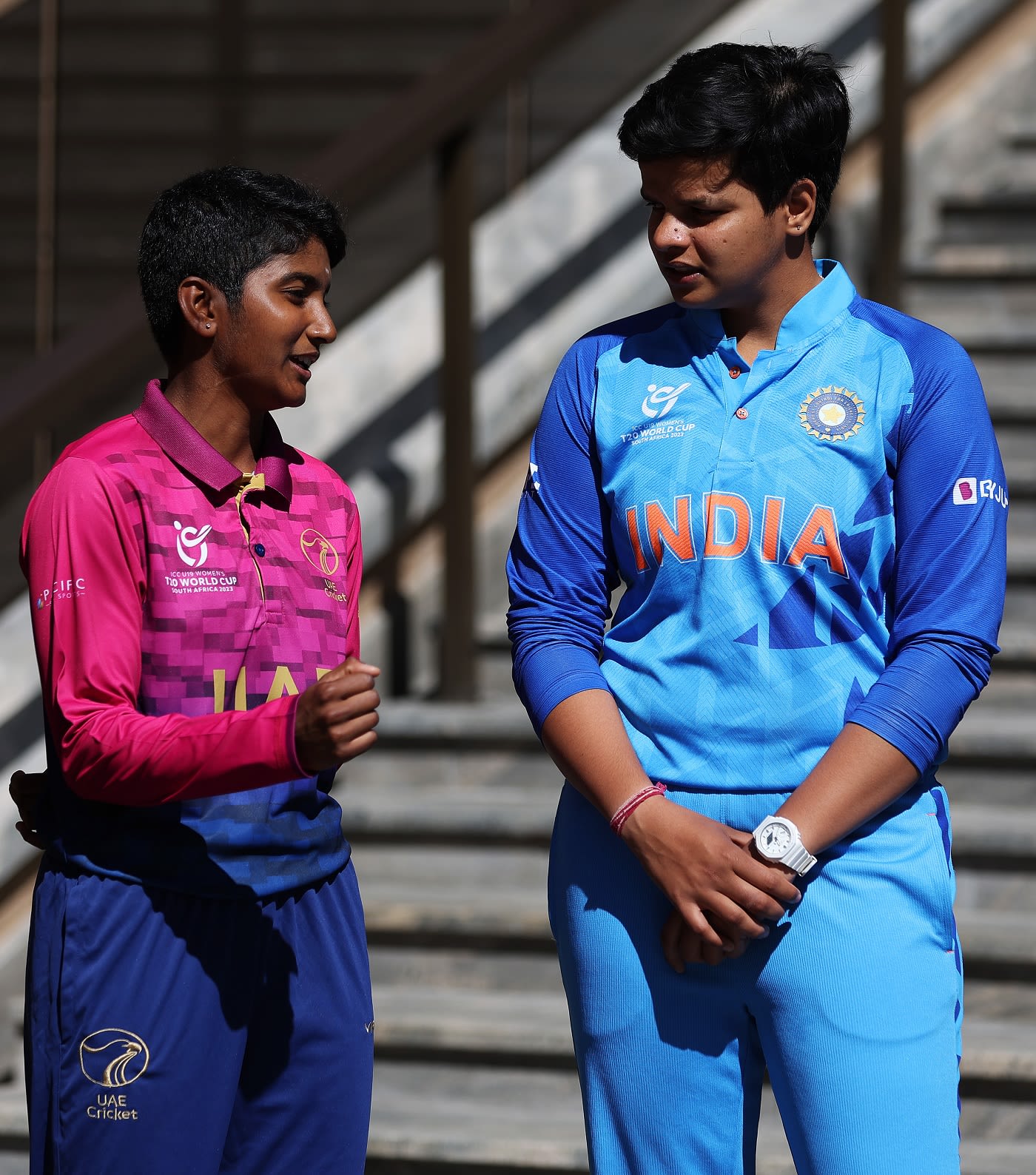 Shafali Verma chats with Theertha Satish