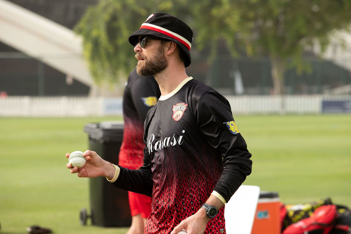 Desert Vipers head coach James Foster at a training session