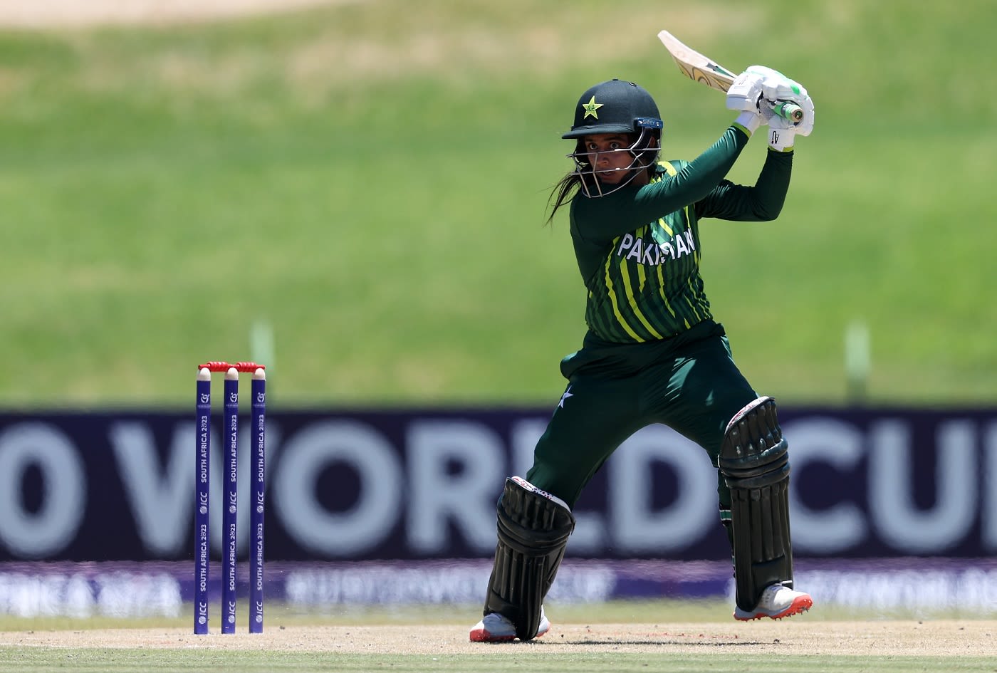 Eyman Fatima made 44 of her 65 runs in boundaries