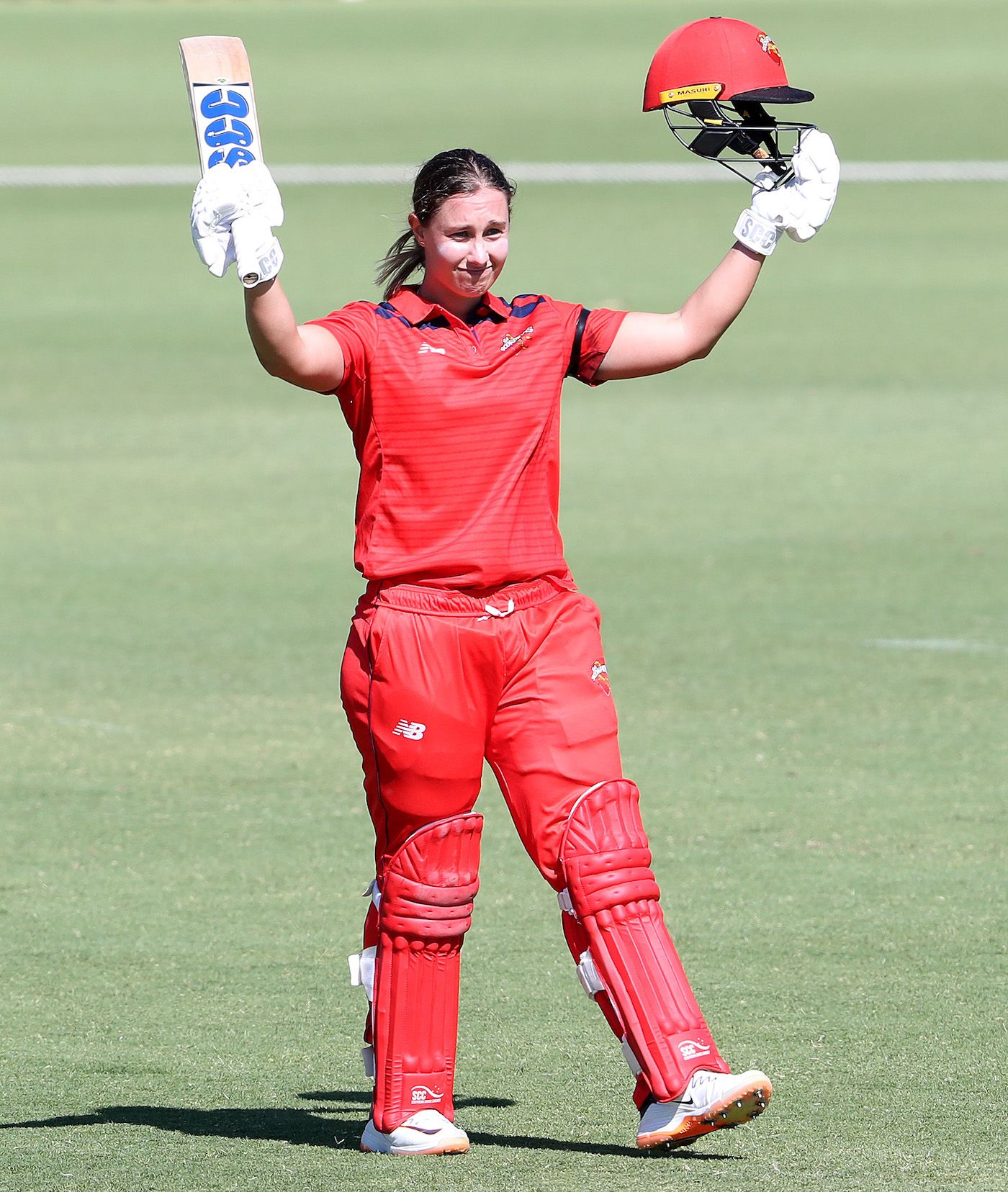 Madeline Penna's unbeaten century saw South Australia through