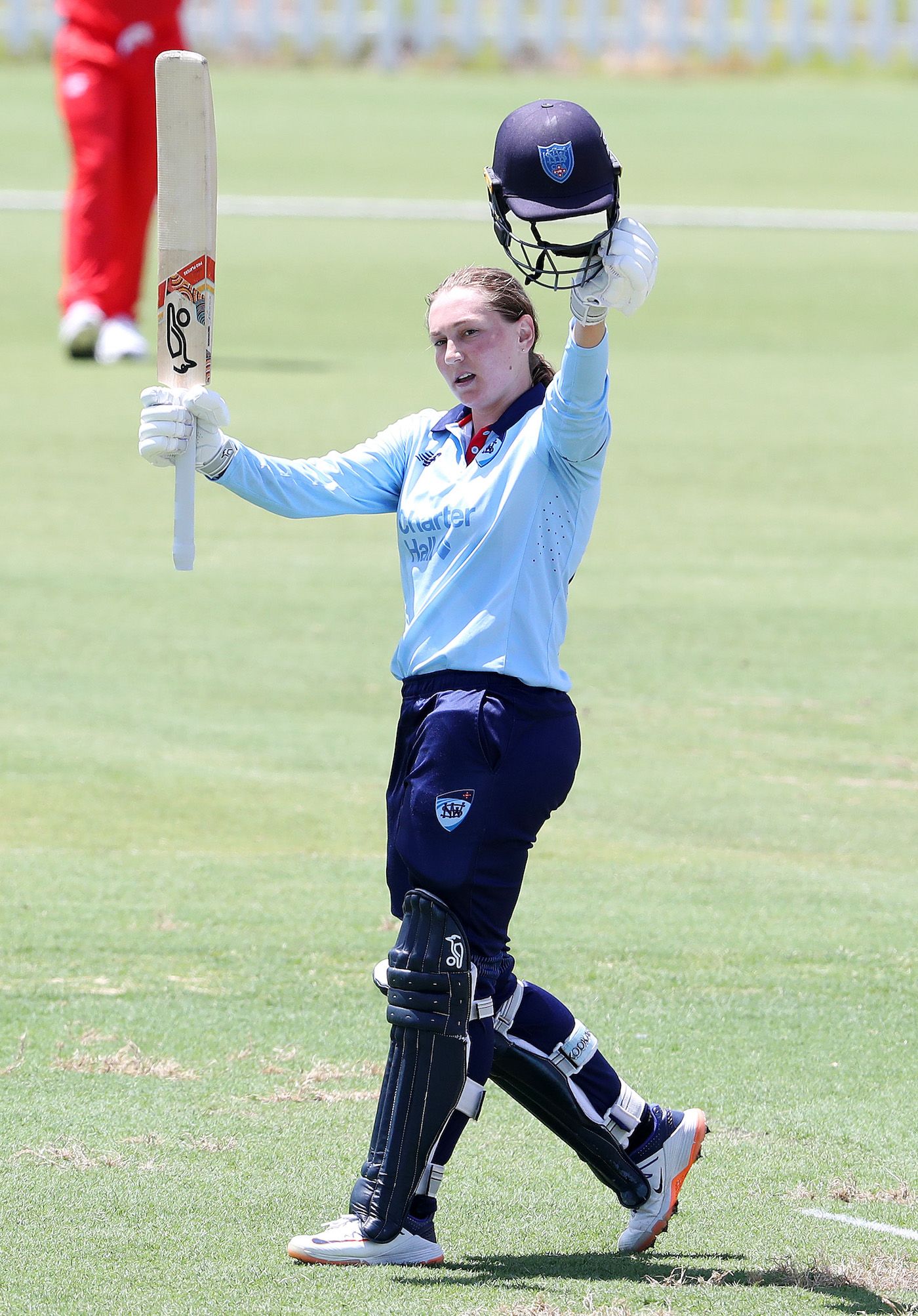 Anika Learoyd's century gave NSW a good total but it wasn't enough