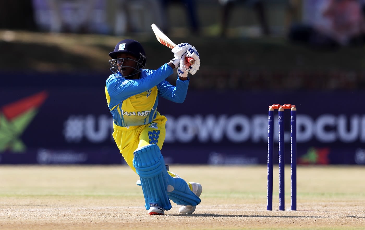 Captain Gisele Ishimwe led the chase with an unbeaten 31 off 53