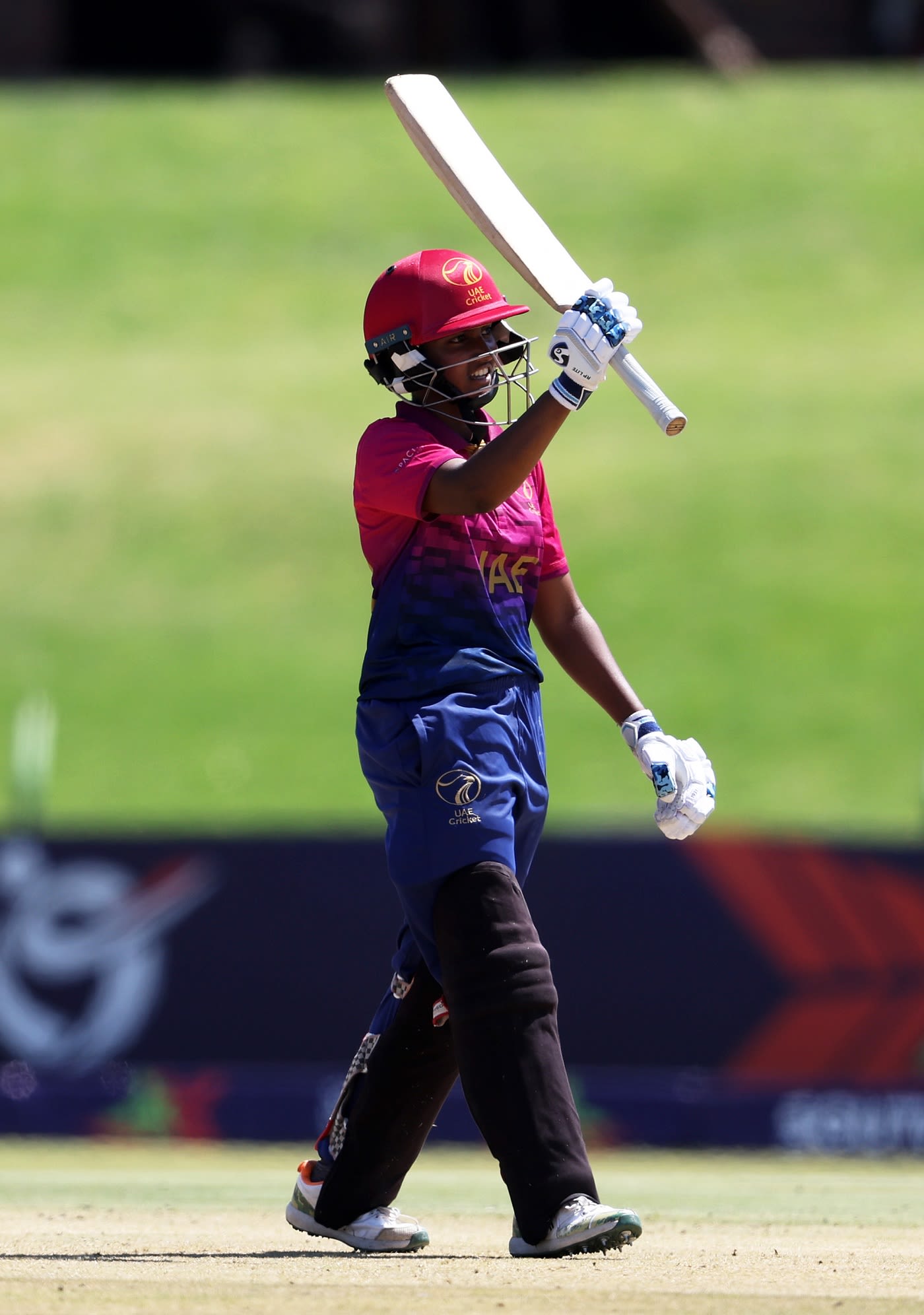 Theertha Satish hit a fighting half-century