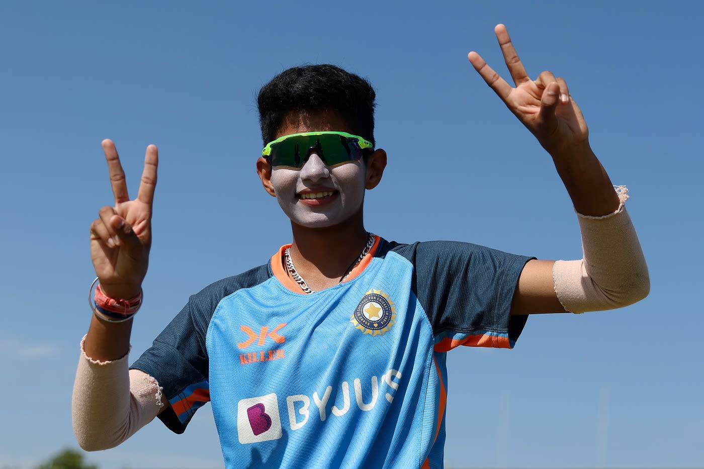 Soumya Tiwari is in high spirits ahead of the match