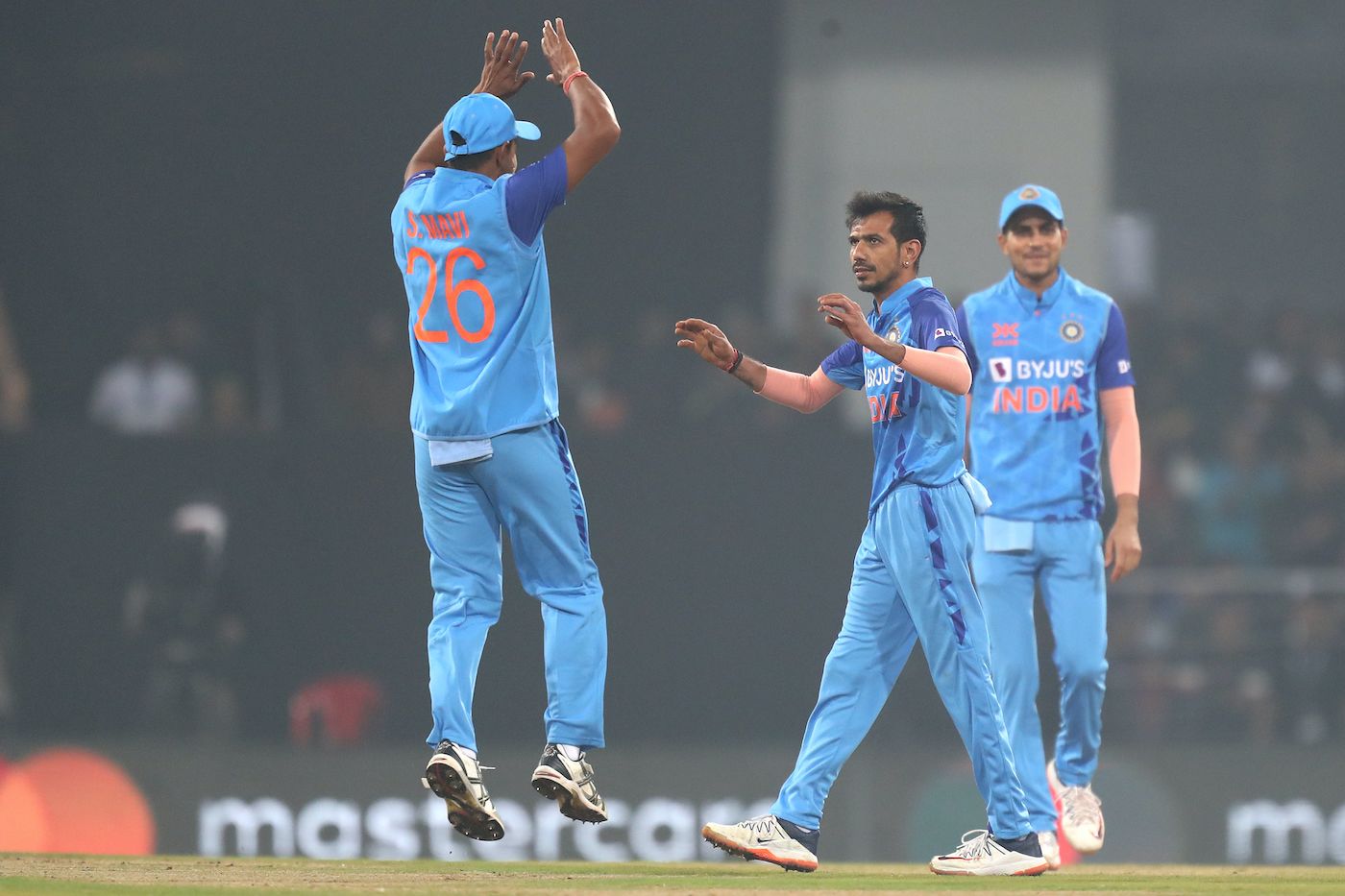 Yuzvendra Chahal gave India the first breakthrough