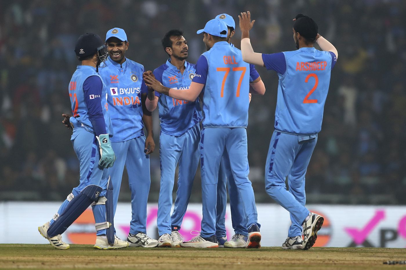 Yuzvendra Chahal set the tone with the ball