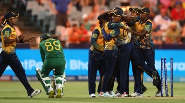 Athapaththu, spinners help Sri Lanka pull off an upset in T20 World Cup opener