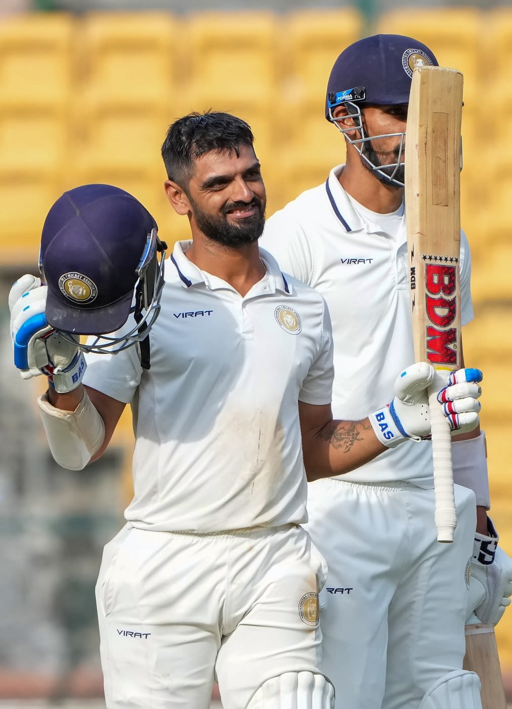 Arpit Vasavada scored a century