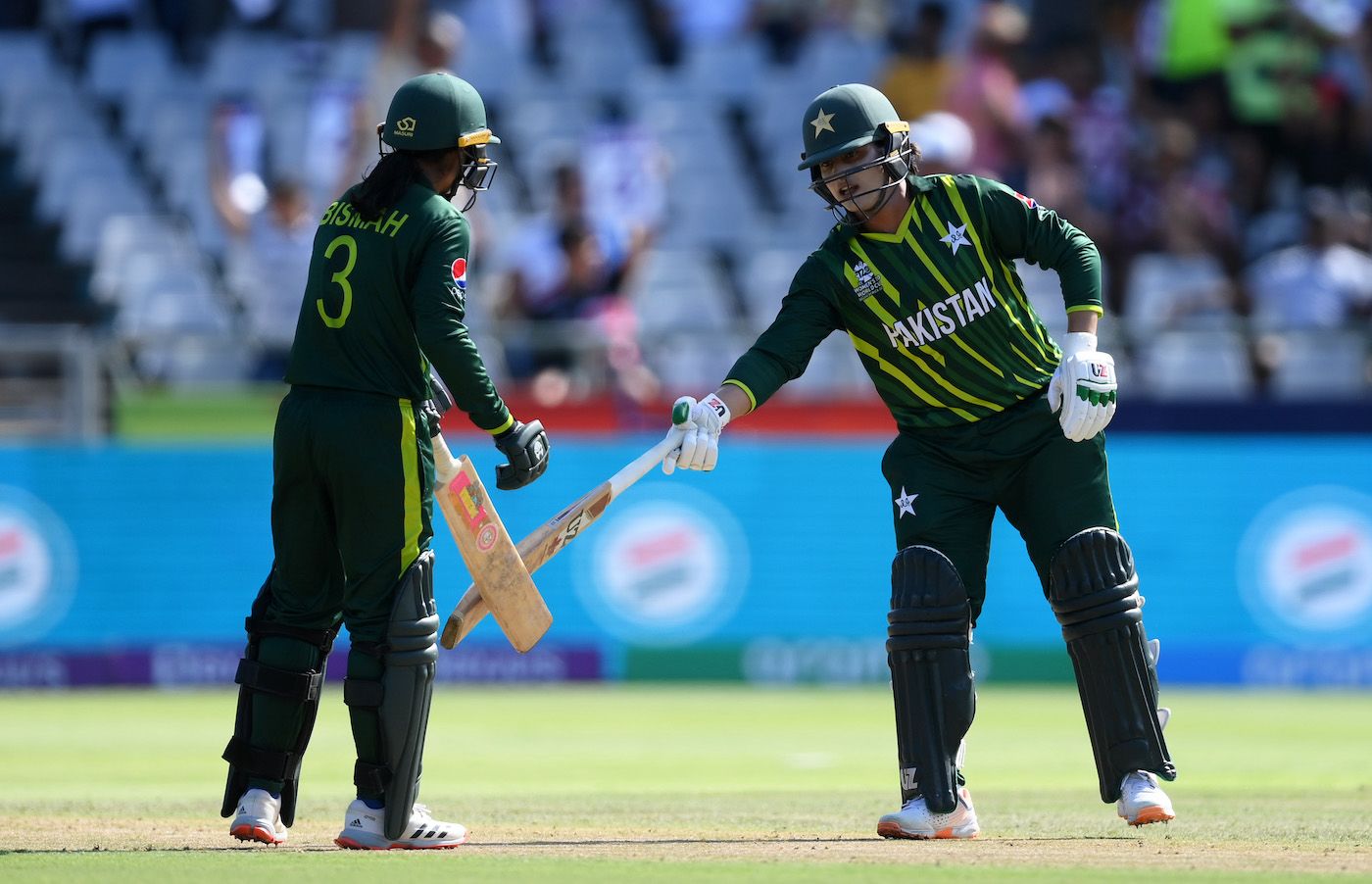 Bismah Maroof and Ayesha Naseem stitched a quick fifty stand