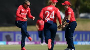 Capsey and Ecclestone give England net-run-rate boosting win