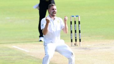 Injured Nortje ruled out of second Test against WI