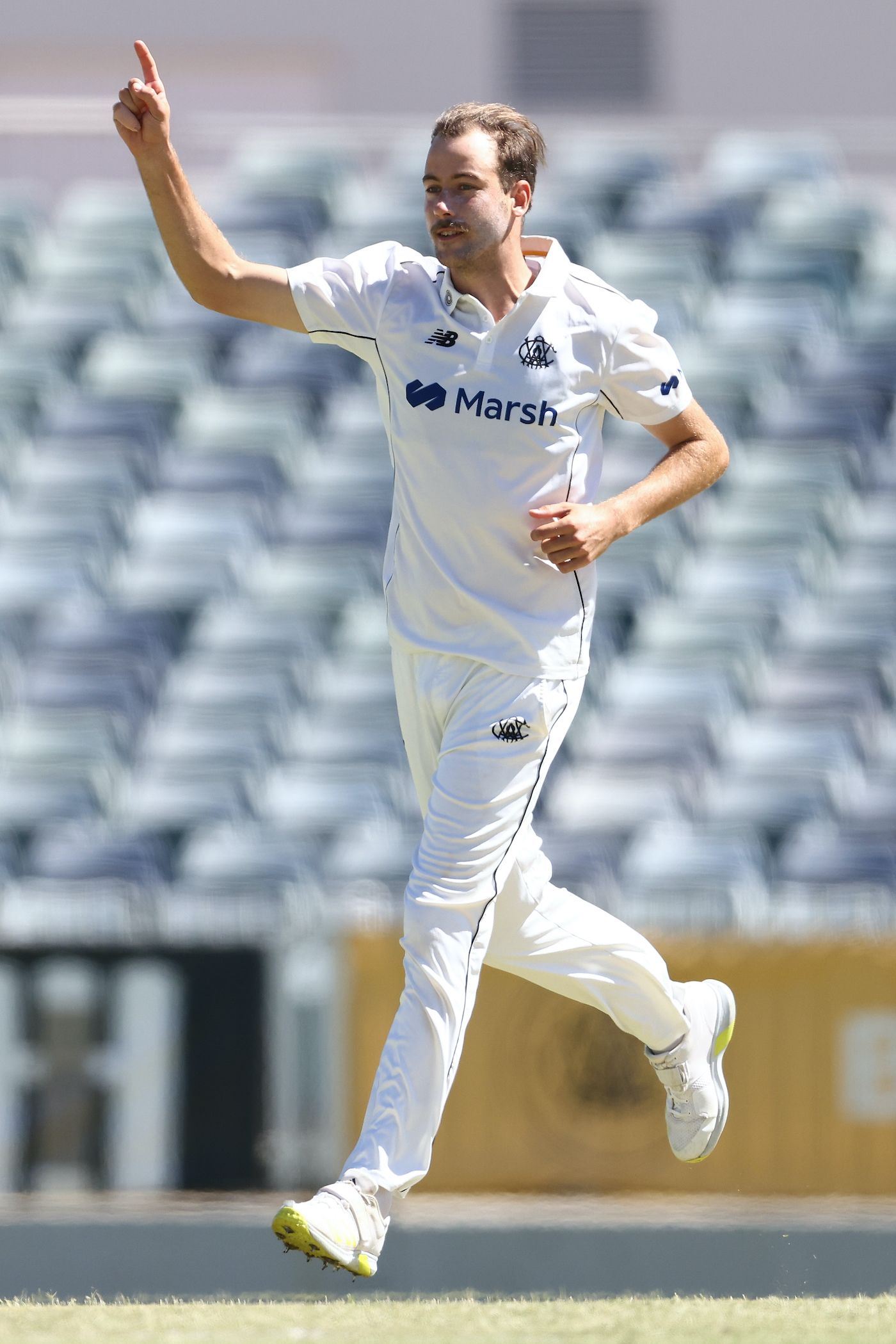 Charles Stobo finished with match figures of 7 for 85