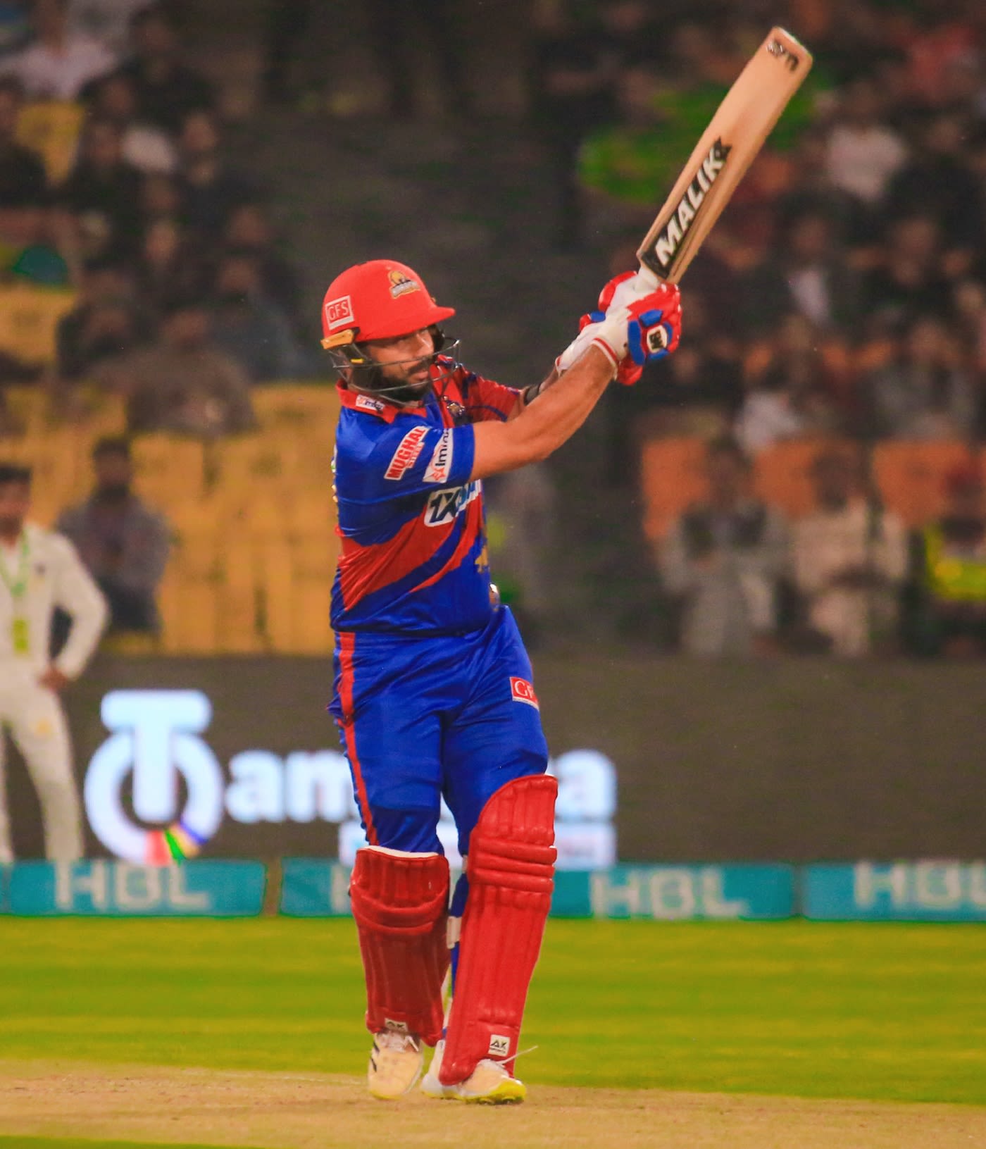 Muhammad Akhlaq injected some impetus into Karachi Kings' innings