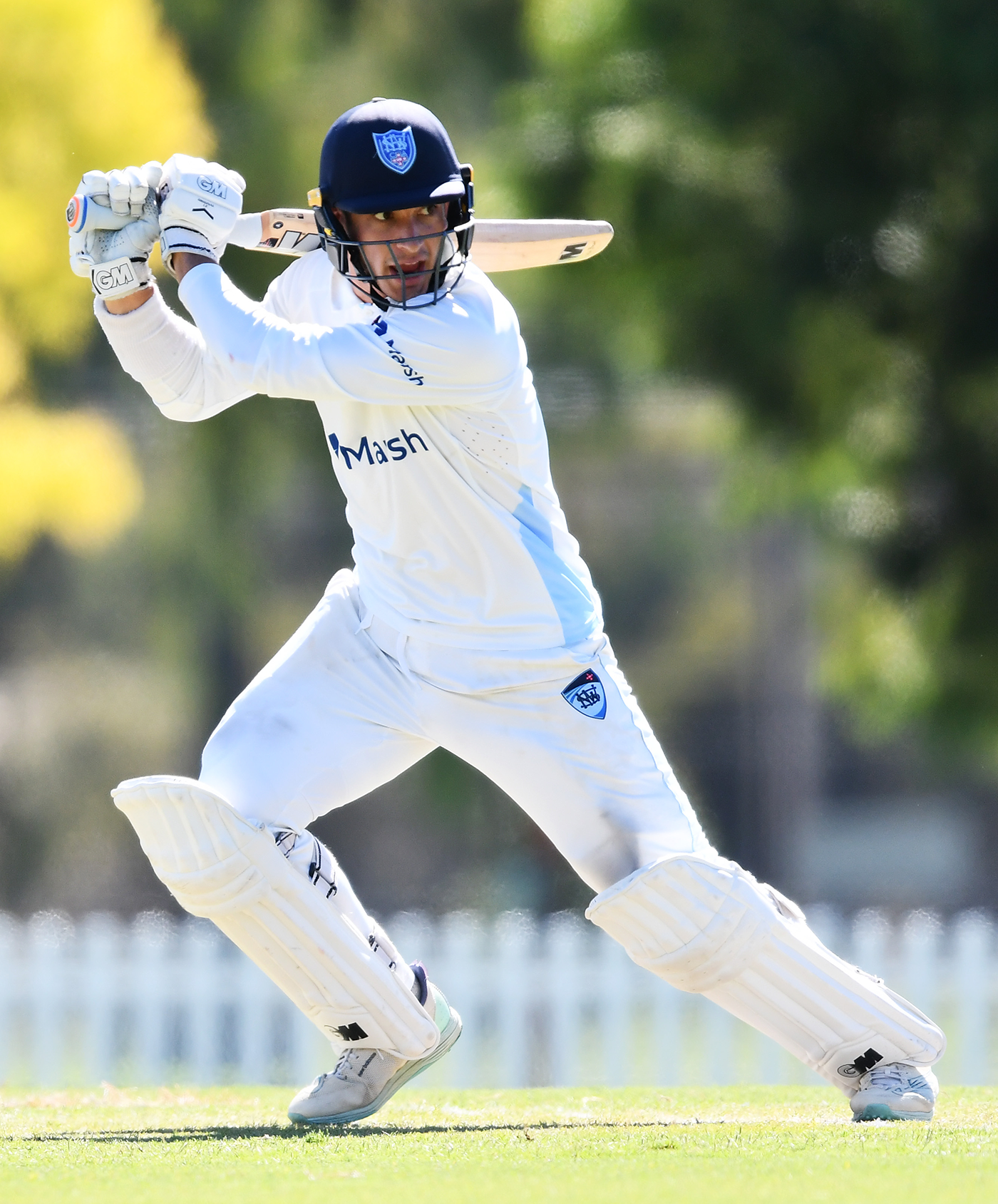 Ryan Hackney put in a good hand at the top of the order