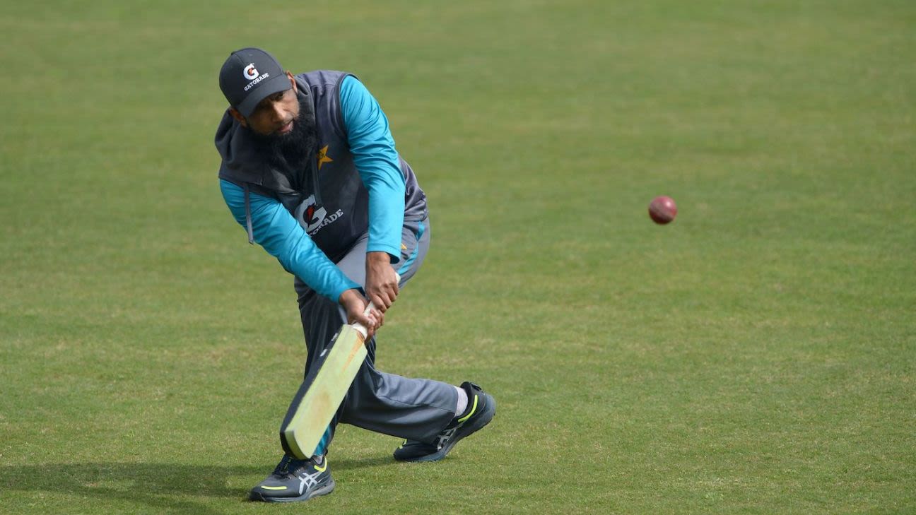 Pakistan batting coach Mohammad Yousuf opts out of Afghanistan T20I series
