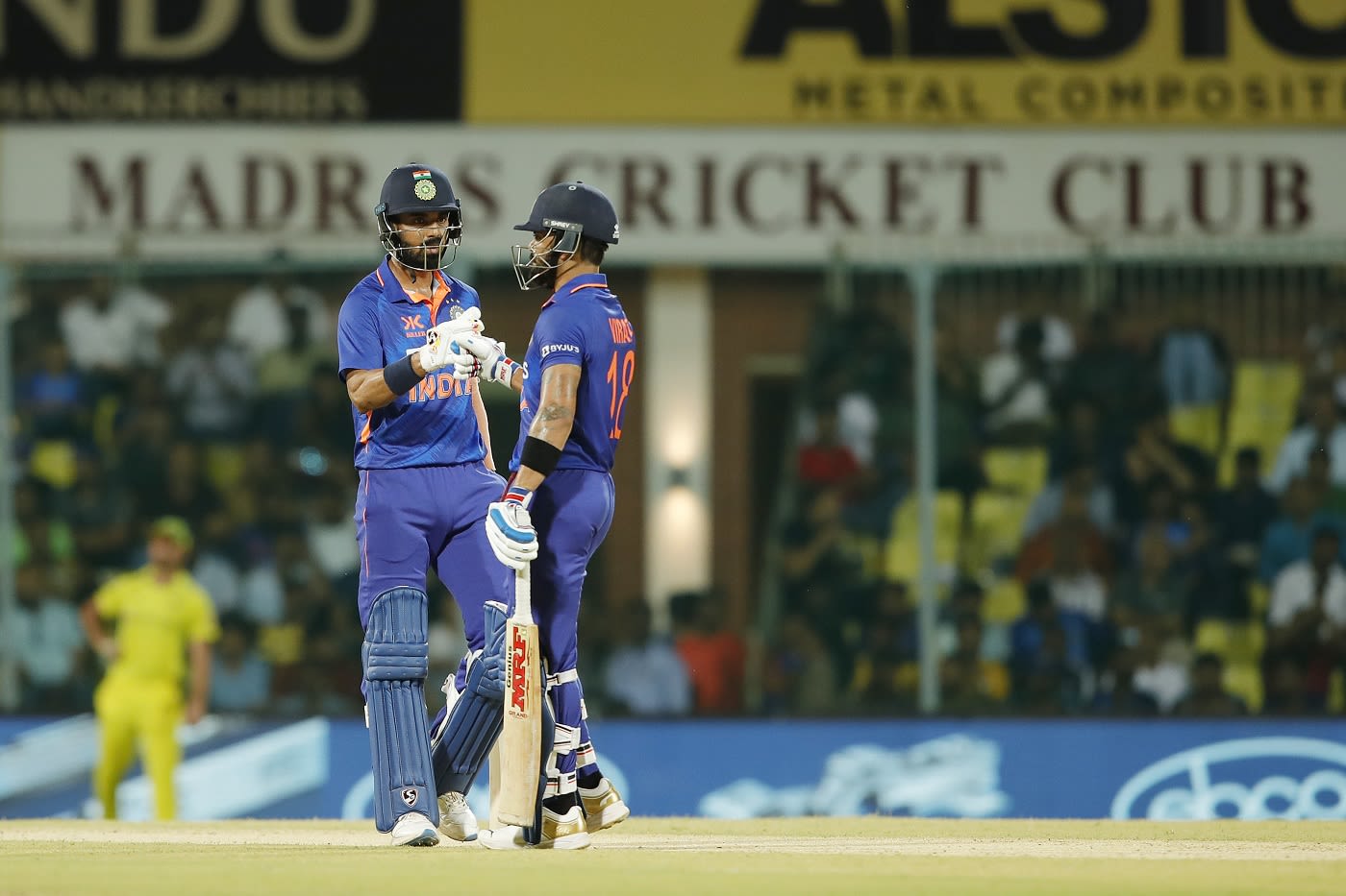 KL Rahul and Virat Kohli added important runs for the third wicket after Shubman Gill and Rohit Sharma fell