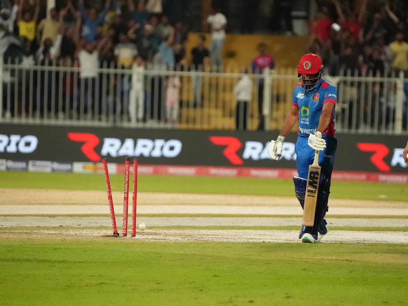 Usman Ghani was cleaned up early in the chase