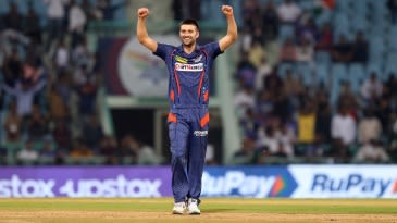 Does Mark Wood hold the record for the best figures on IPL debut?