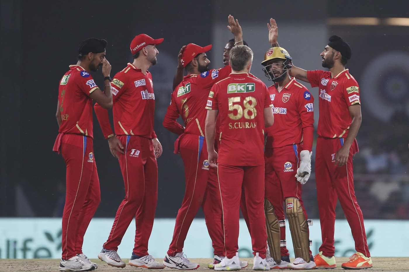 Harpreet Singh and Harpreet Brar combined to get Punjab Kings' first wicket