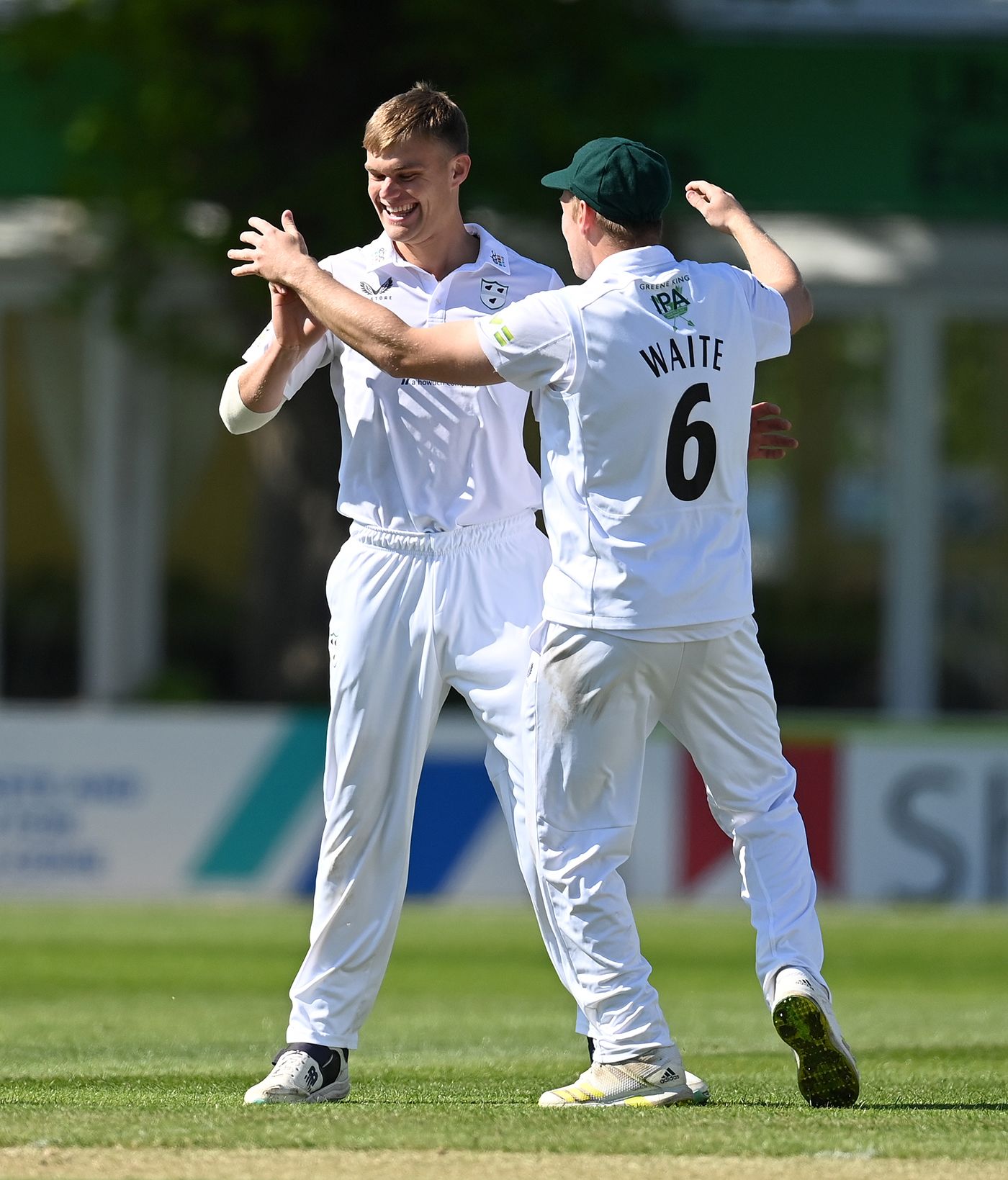 Ben Gibbon helped blow away the visitors' top order