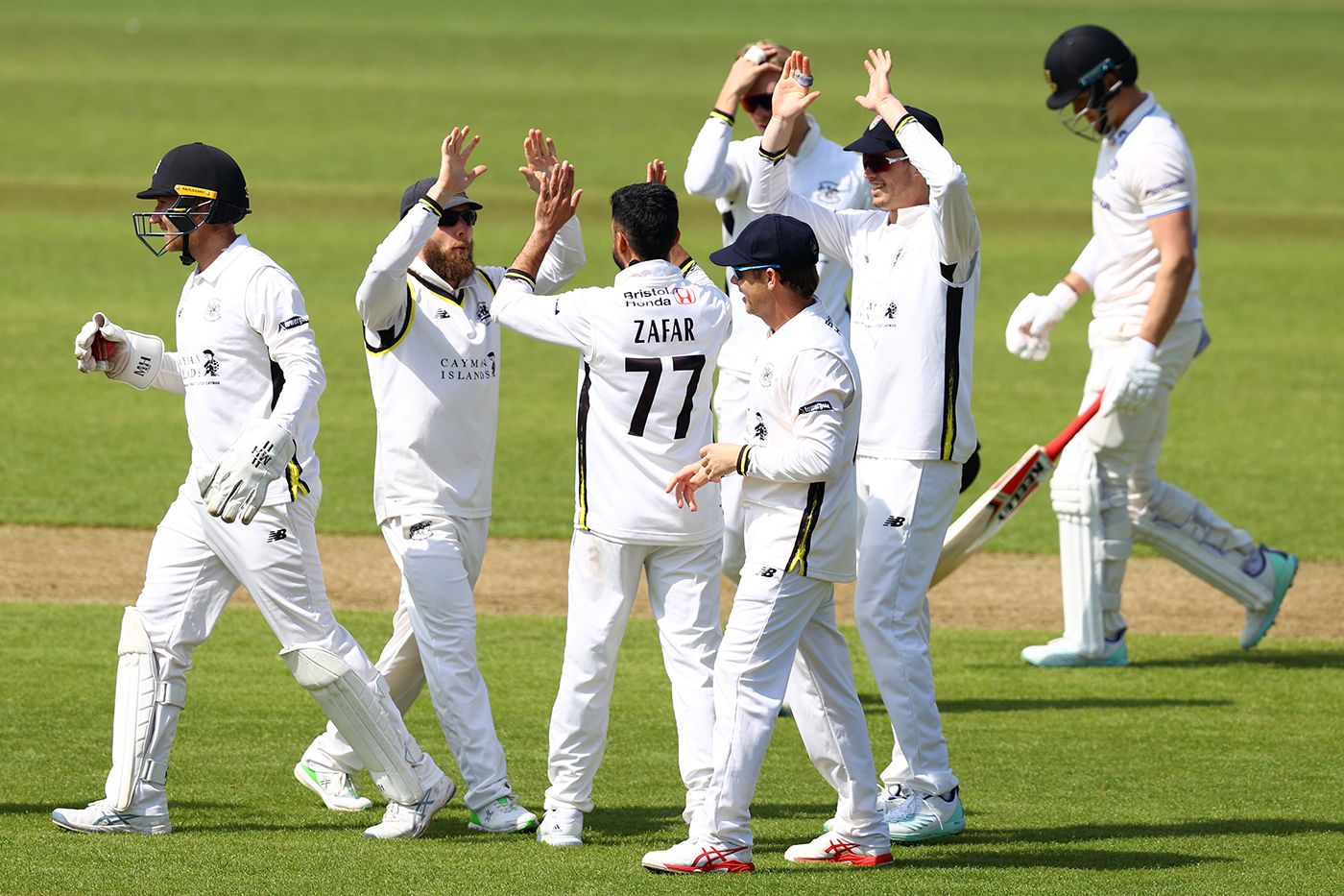 Zafar Gohar struck after a delayed start