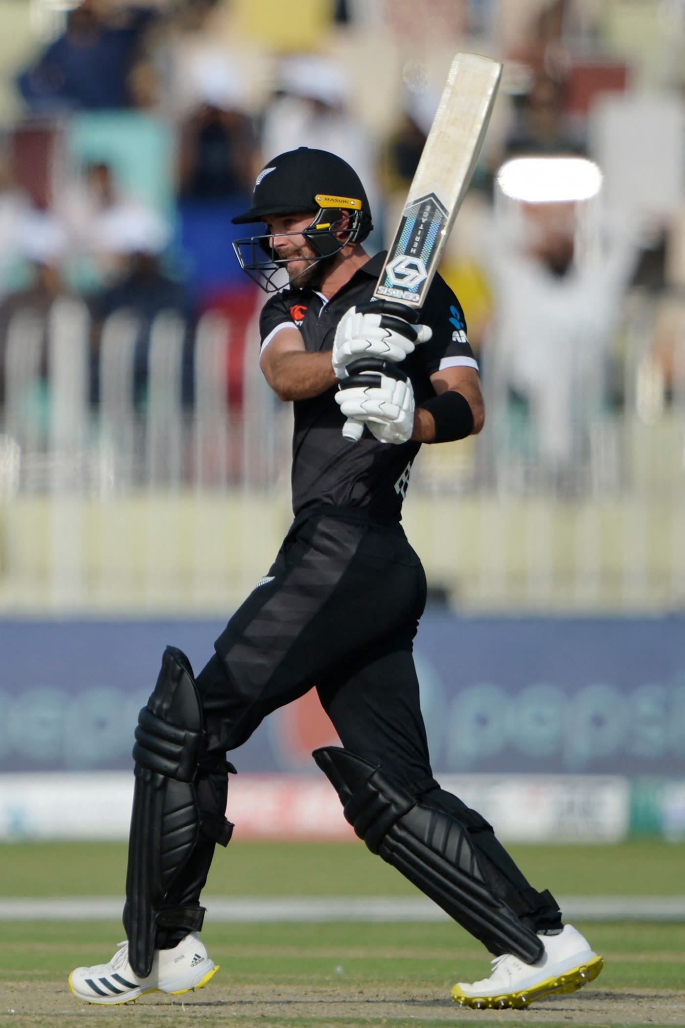 Chad Bowes made his second ODI fifty