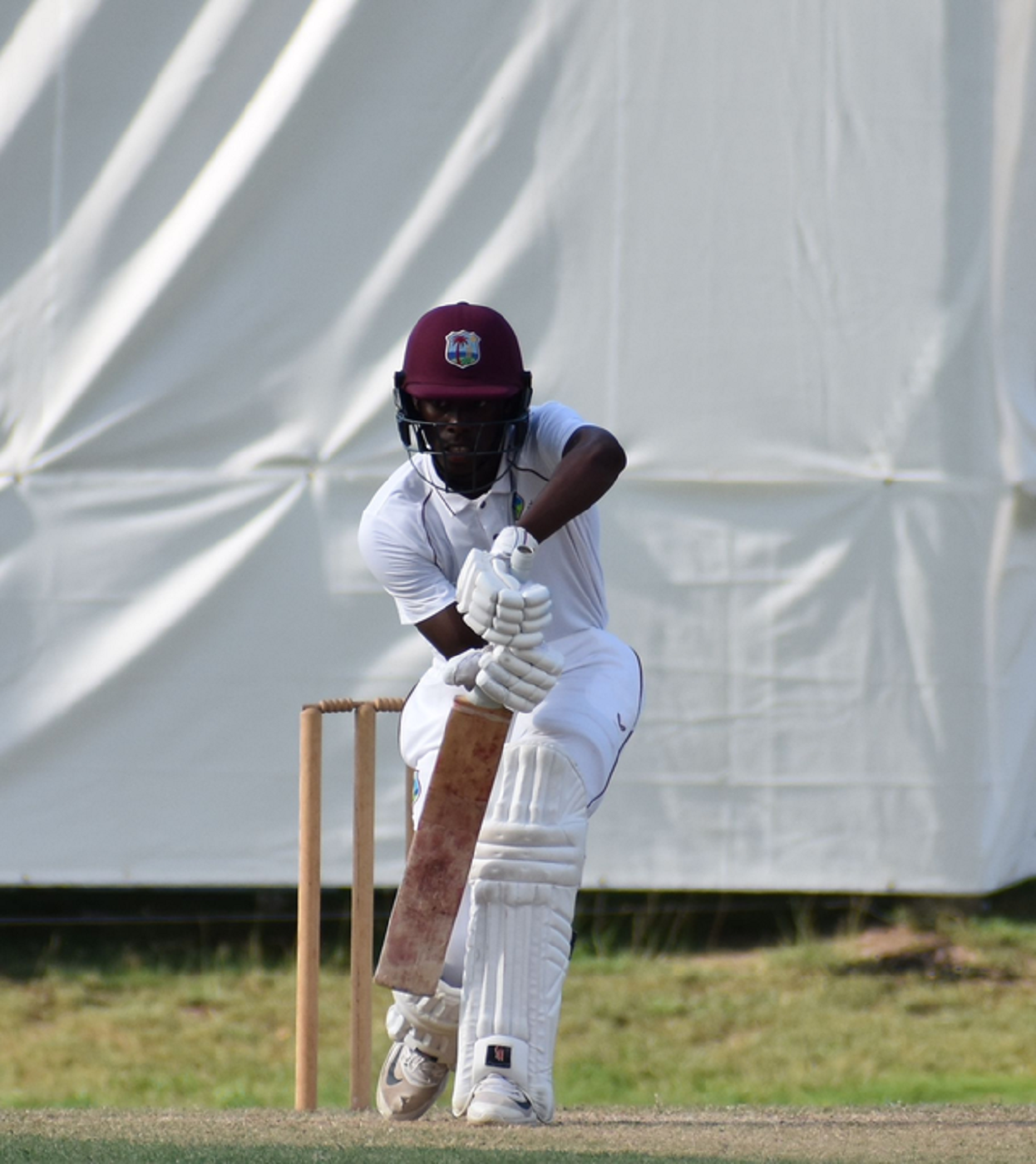 Kevin Wickham scored a century