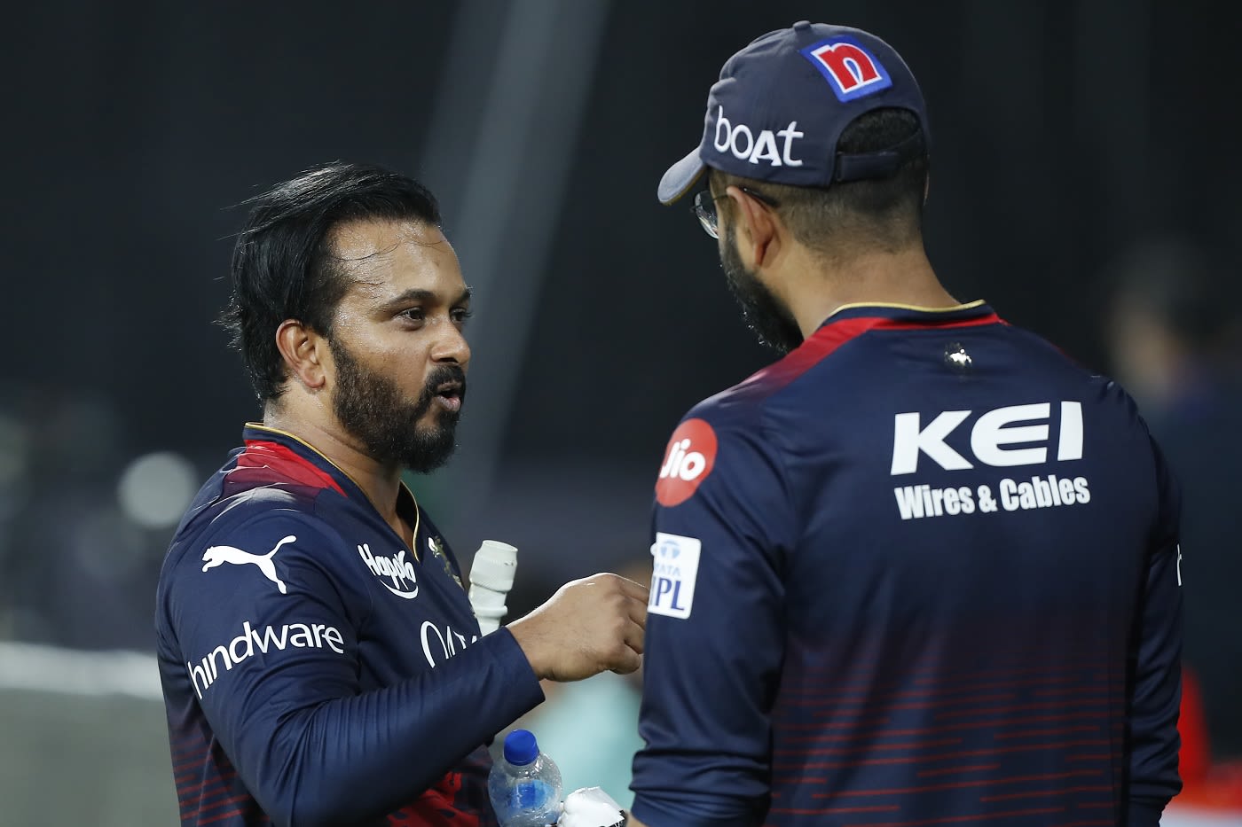 Kedar Jadhav was back in the IPL, this time with Royal Challengers Bangalore