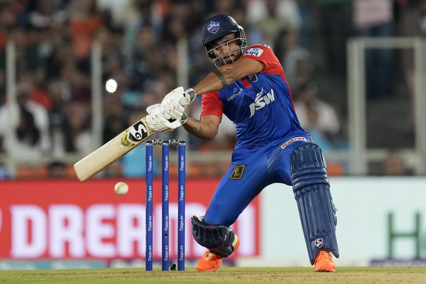 Ripal Patel played a handy knock of 23 off 13