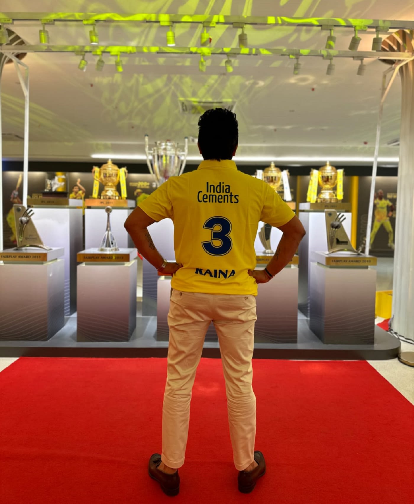 Suresh Raina was back at the Chepauk