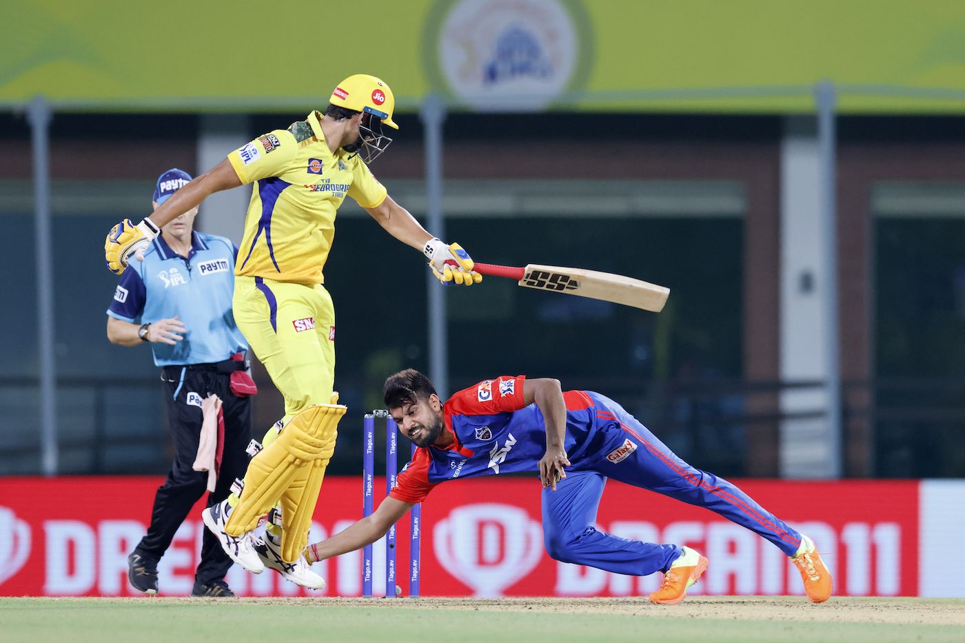 Lalit Yadav put in a stunning one-man show to get rid of Ajinkya Rahane