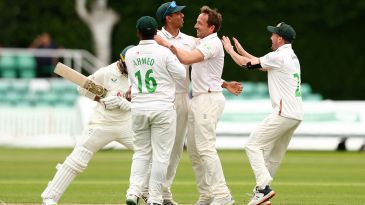 Leicestershire rout Yorkshire for first top-flight win since 2003