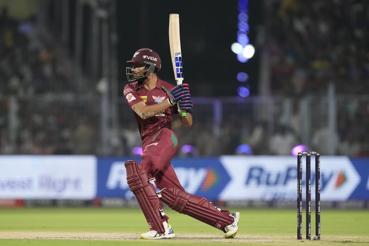 Prerak Mankad played his shots in the powerplay