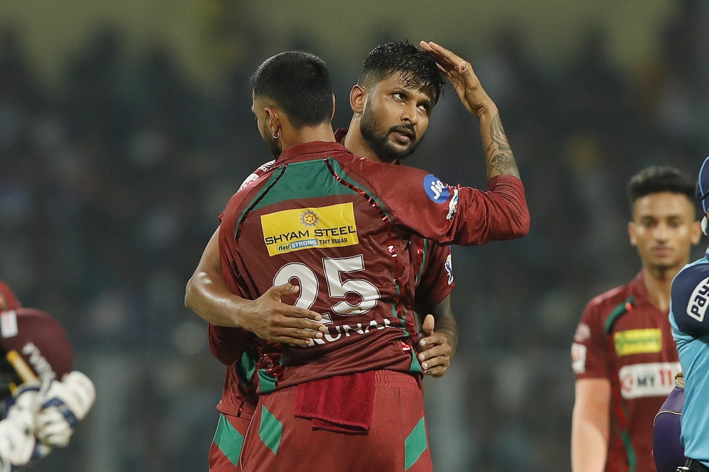 Krishnappa Gowtham ended Venkatesh Iyer's stay
