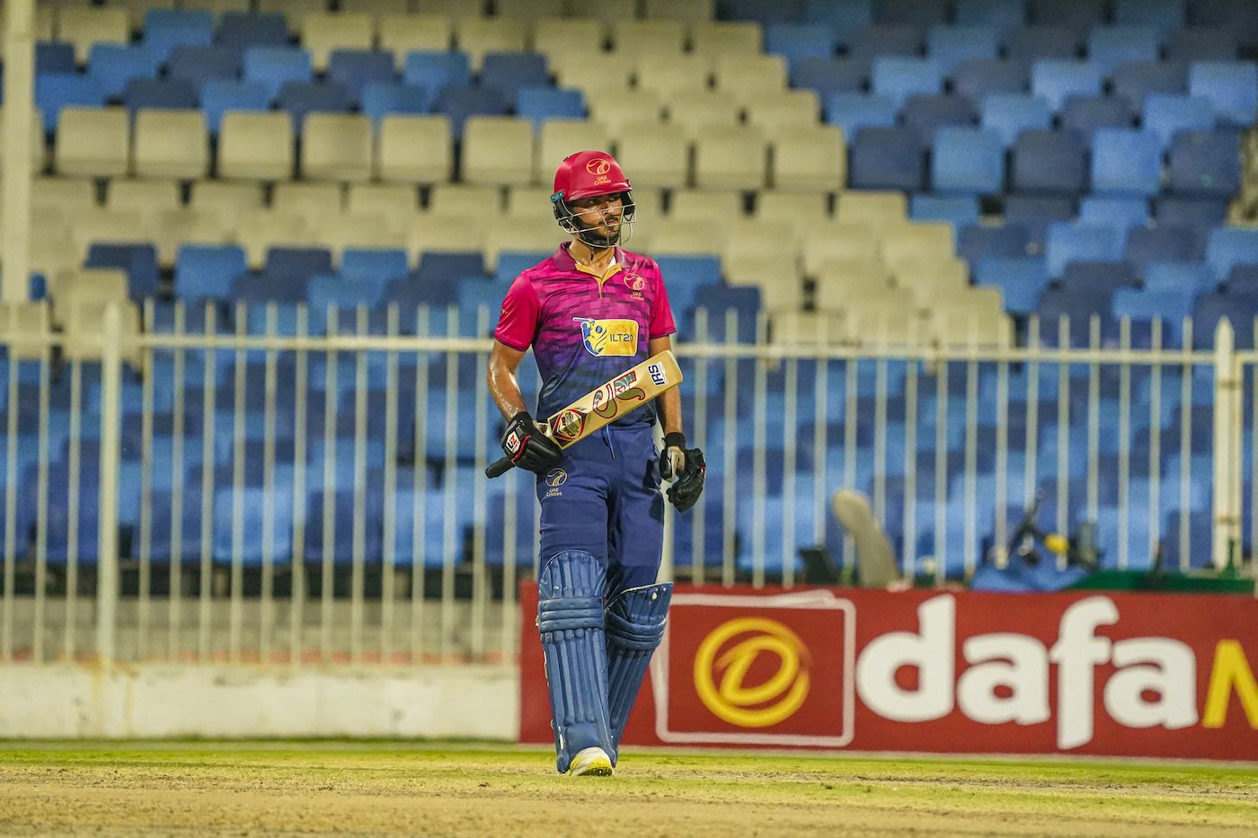 Ali Naseer made 58 on his ODI debut