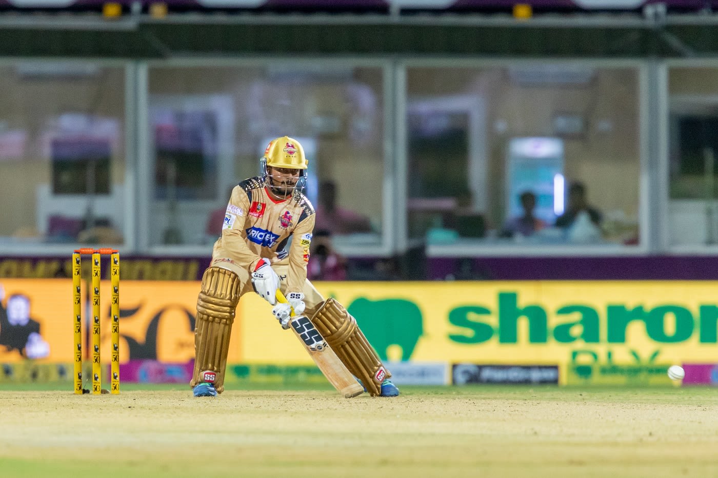 Pradosh Ranjan Paul shapes to scoop one away