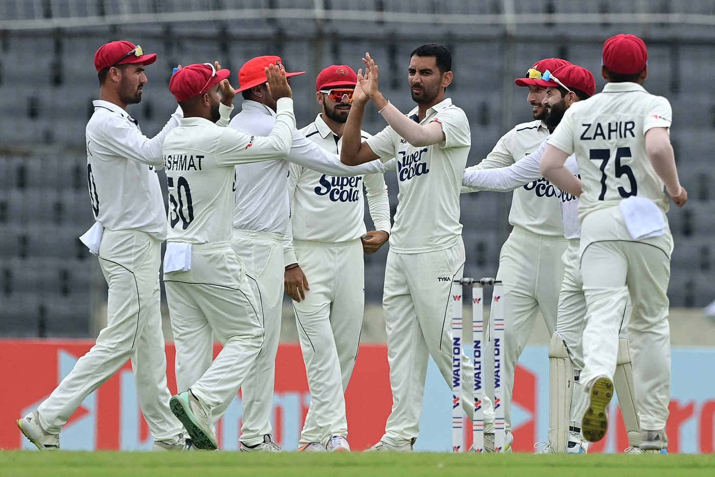 Nijat Masood picked up five wickets on debut