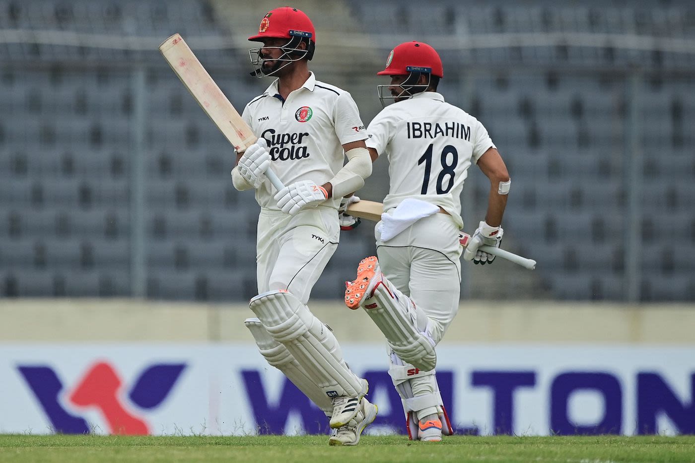 Ibrahim Zadran and Abdul Malik could not put up a big opening stand
