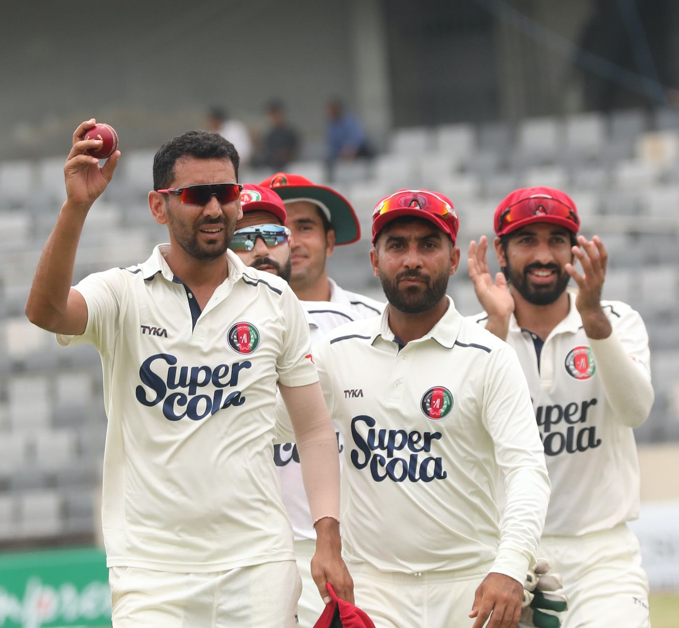 Nijat Masood bagged a five-for on Test debut